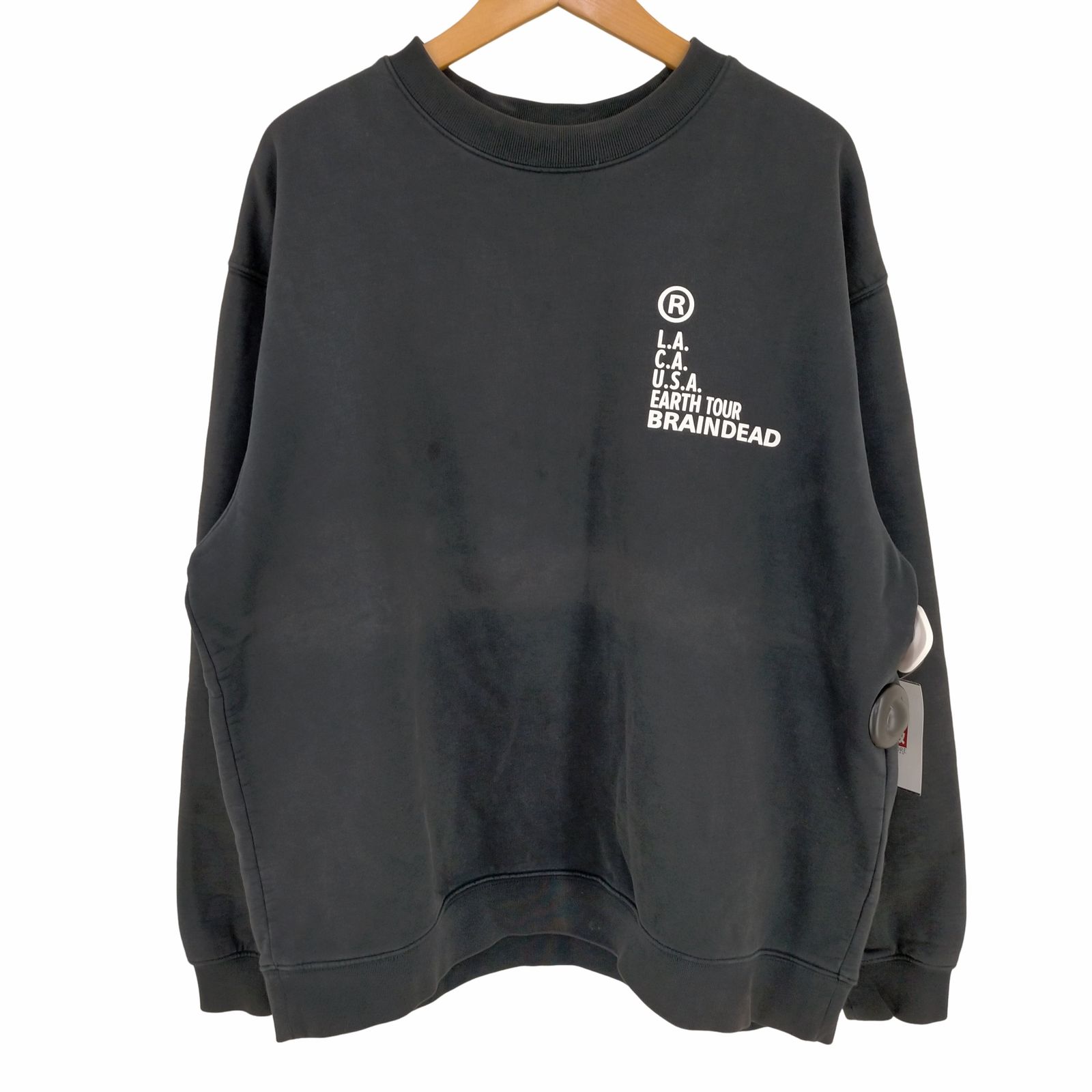 ブレインデッド BRAIN DEAD Fractal Crewneck Sweatshirt メンズ JPN：L - メルカリ