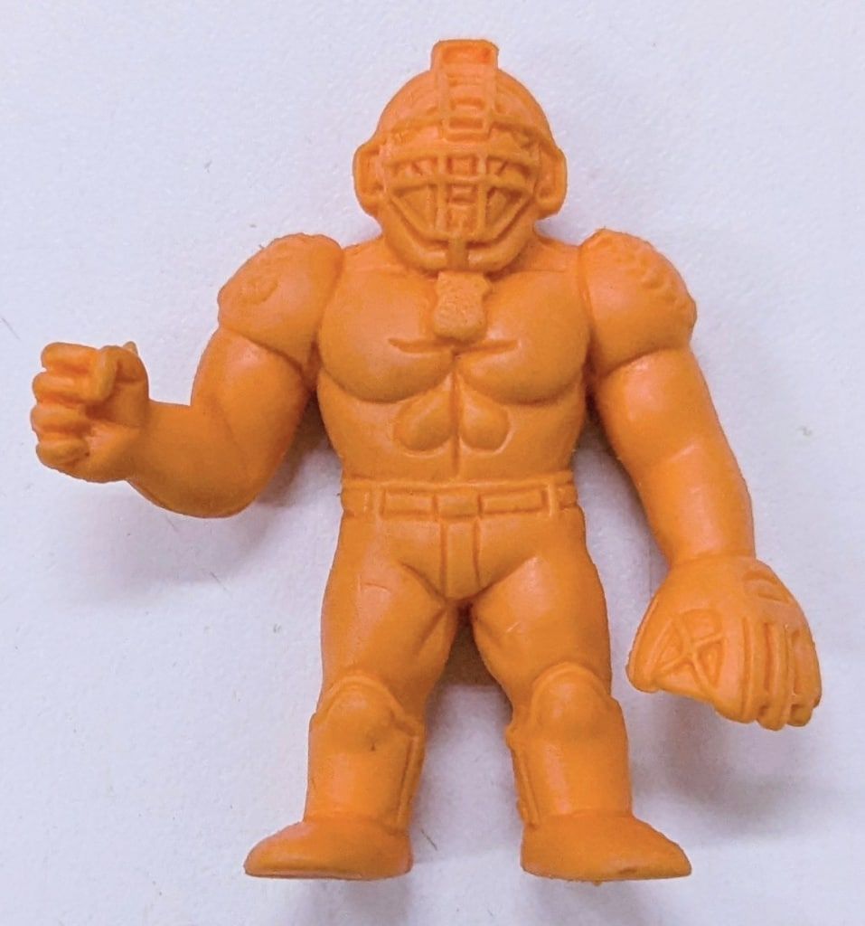 バンダイ キン消し レギュラー パート030 415キャッチマン 赤色