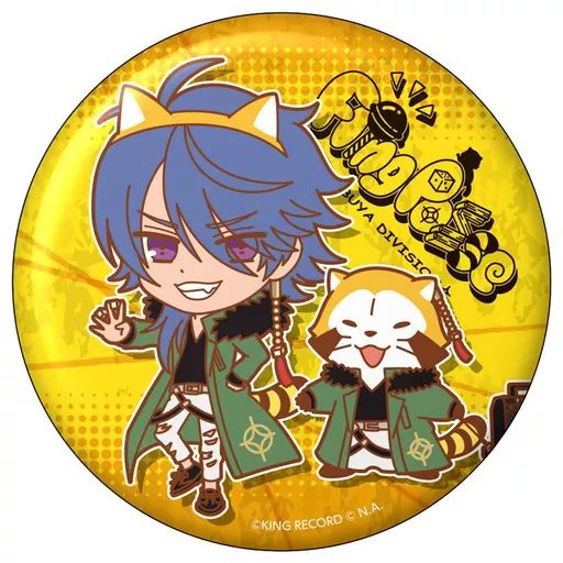 中古】バッジ・ピンズ(キャラクター) 有栖川帝統＆ラスカル