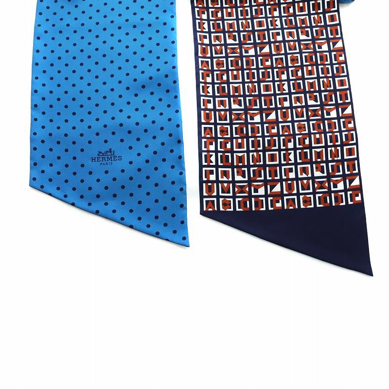 エルメス HERMES マキシツイリー スカーフ ストール 総柄 ドット 水玉