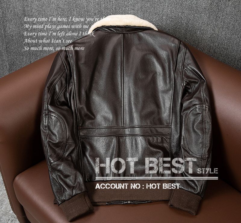 カウハイド TYPE G-1 フライトジャケット ミリタリー 中綿 革ジャン