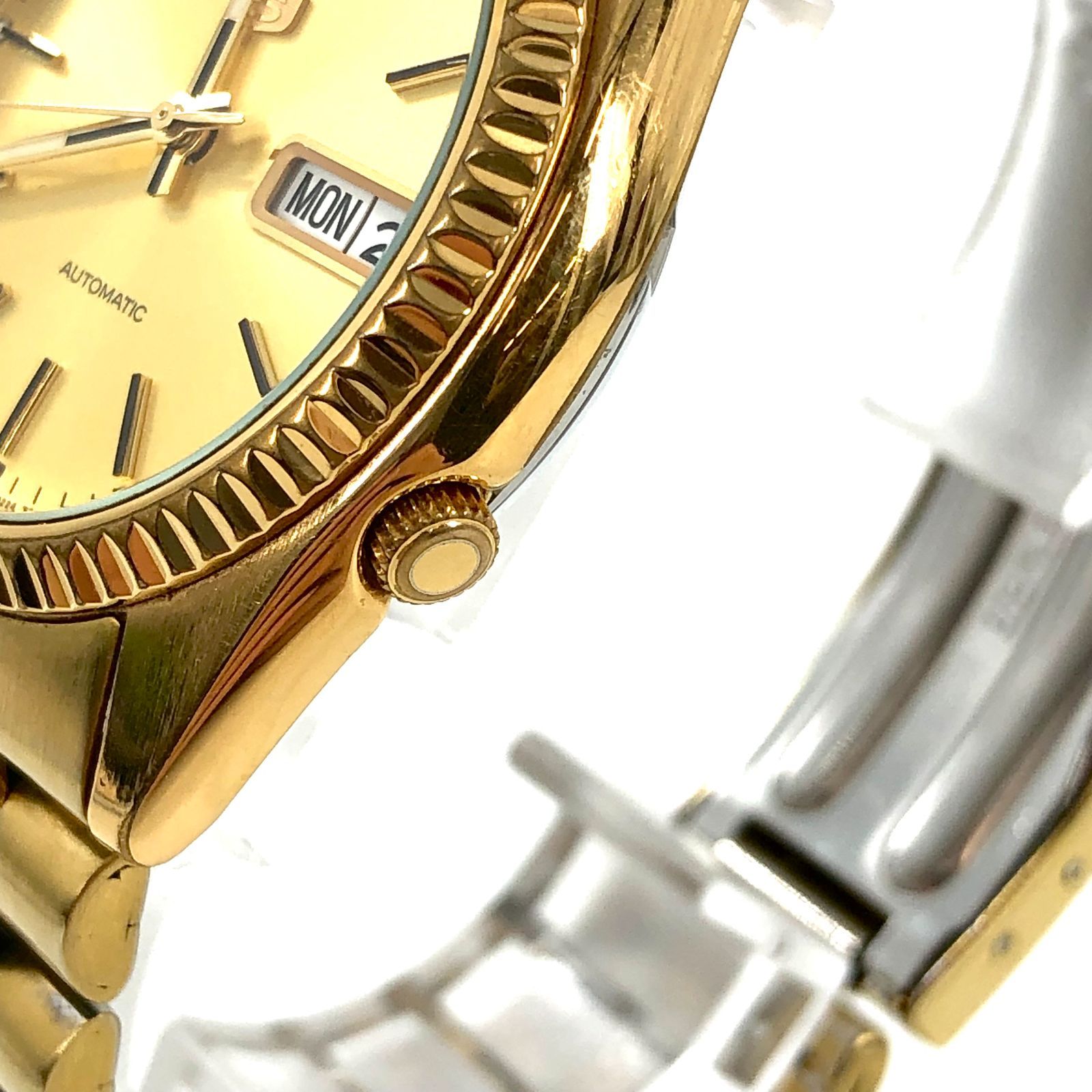 SEIKO セイコー 5 ファイブ 7S26-0500 AT/GP デイデイト メンズ