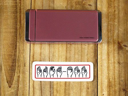 Get off the FUCKING PHONE ステッカー 6枚セット 31Am5a-ejZL.jpg_BO30,255,255,