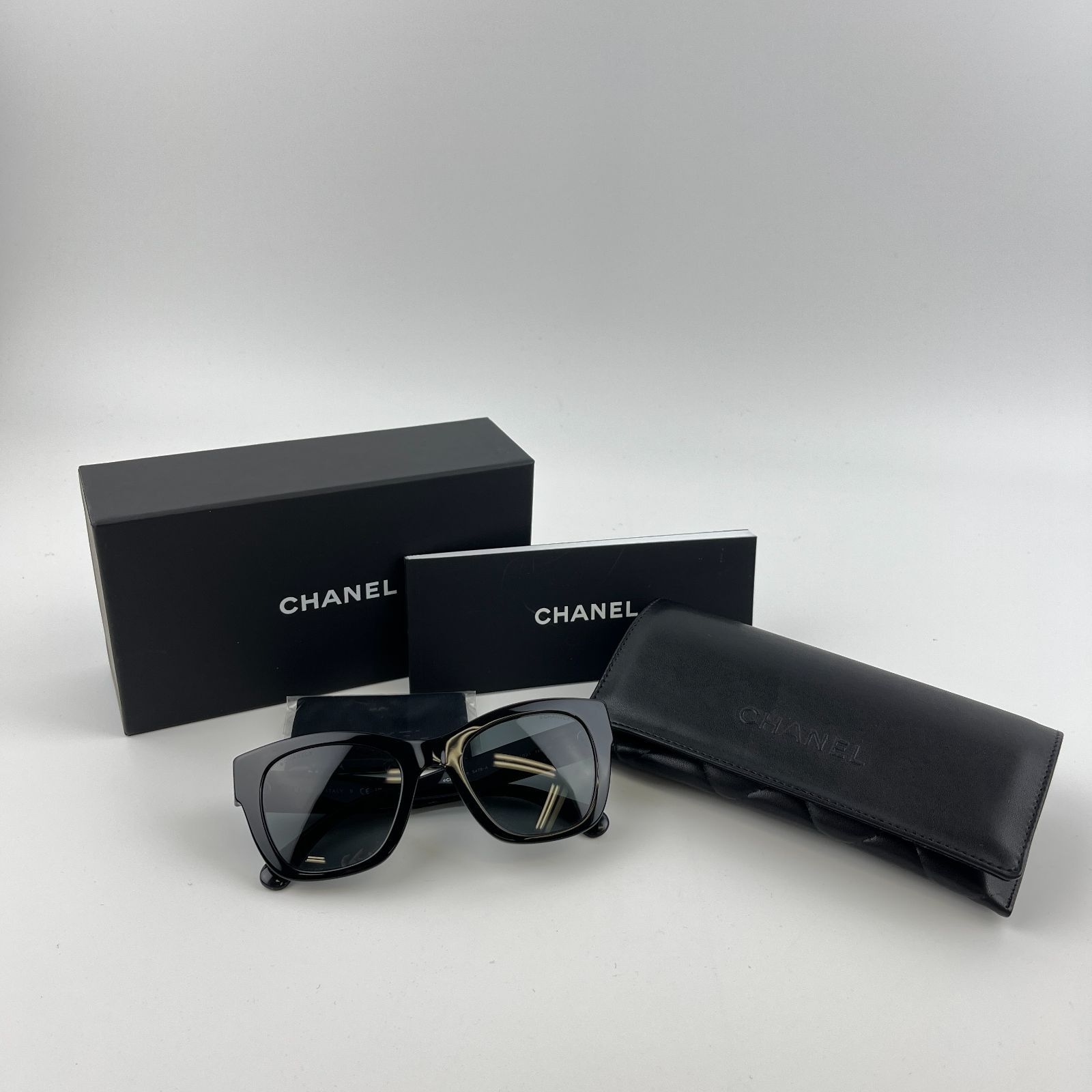 中古】CHANEL シャネル ココマーク アクセサリー ハート サングラス