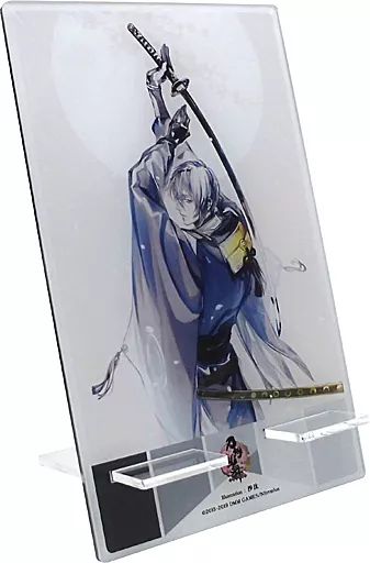 ♠ 雑貨 三日月宗近 二周年記念祝画アクリルミラースタンド 刀剣乱舞-ONLINE- 刀剣乱舞STORE6グッズ