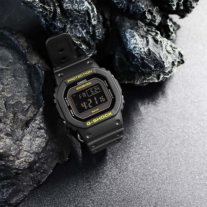 G-SHOCK Gショック ジーショック 電波 ソーラー タフソーラー GW-B5600CY-1 デジタル 黒 ブラック 黄色 イエローCaution Yellow  Bluetooth ウレタン 逆輸入 メンズ 腕時計 海外モデル カシオ CASIO - メルカリ