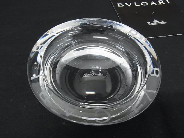 □新品同様□ BVLGARI ブルガリ Rosenthal ローゼンタール 灰皿 ...