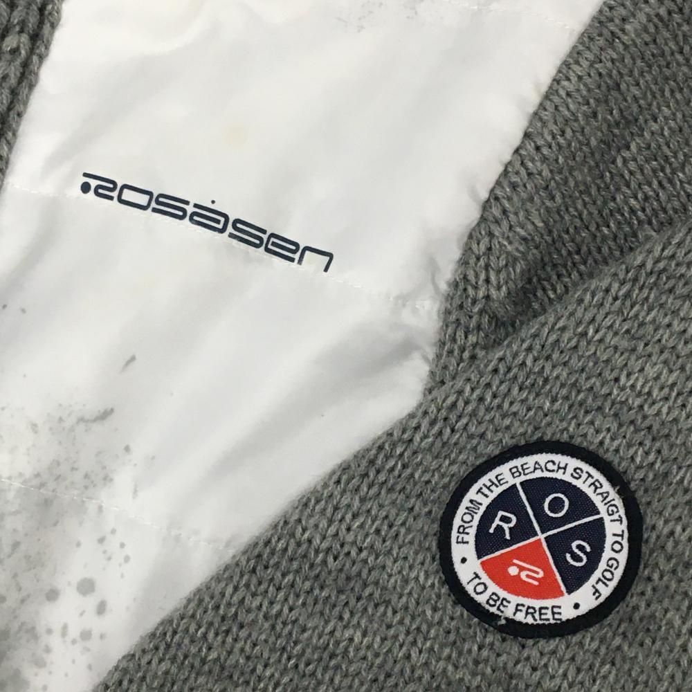 rosasen ボンバージャケット M ネイビー/グレー レディース ロサーセン