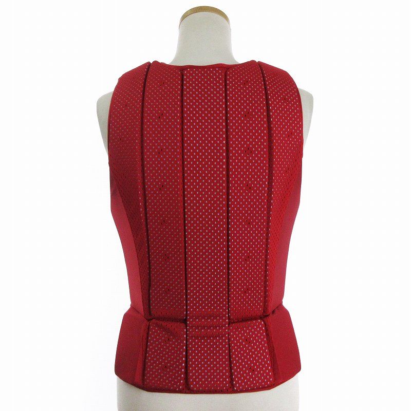 ソメスサドル SOMES SADDLE 乗馬用プロテクター ベスト 赤 レッド S  