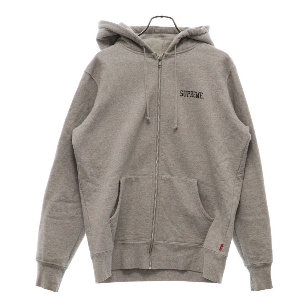 SUPREME (シュプリーム) 15AW Toshio Maeda Overfiend Zip Up Hoodie 前田俊夫 バックプリント  オーバーサイズ ジップアップ フーディーパーカー グレー - メルカリ