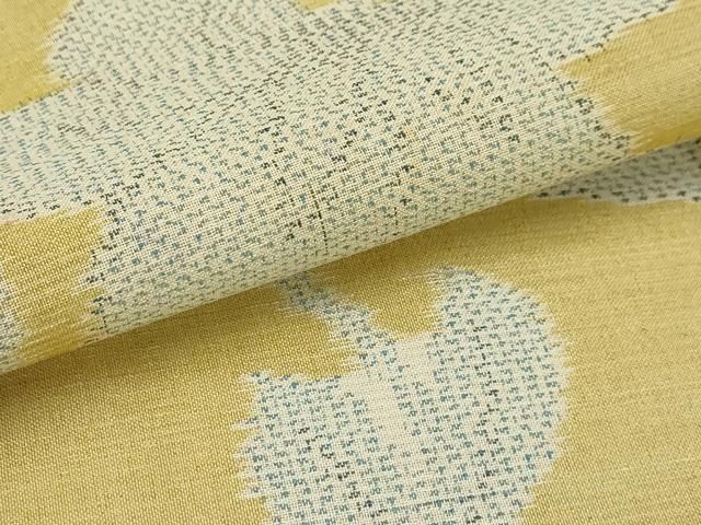 平和屋着物＊夏物 紗紬 更紗花文 正絹 逸品 AABA5788sx