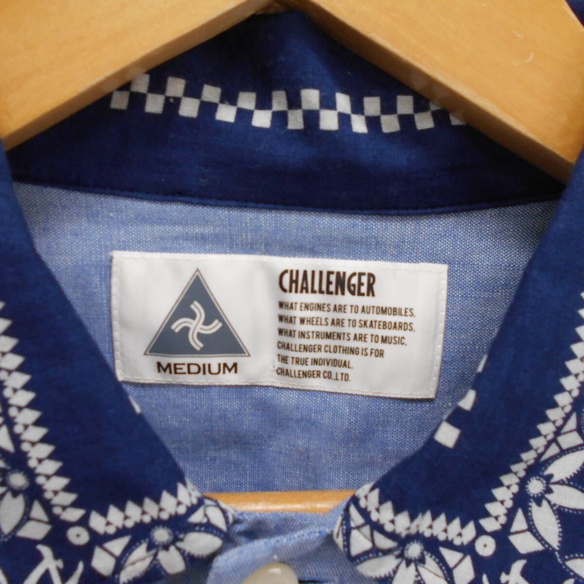 CHALLENGER チャレンジャー 18SS L/S BANDANA CHAMBRAY SHIRTS