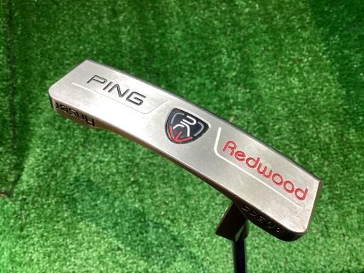 ピン Redwood Anser ブラックニッケル 33インチ パター PT スチール フレックスその他 メンズ 男性用 右利き 右用 Cランク ゴルフクラブ