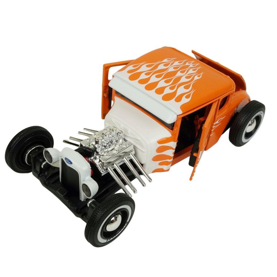 新品 1/24 箱入り ミニカー MAISTO 1:24 1929 FORD MODEL A HARLEY