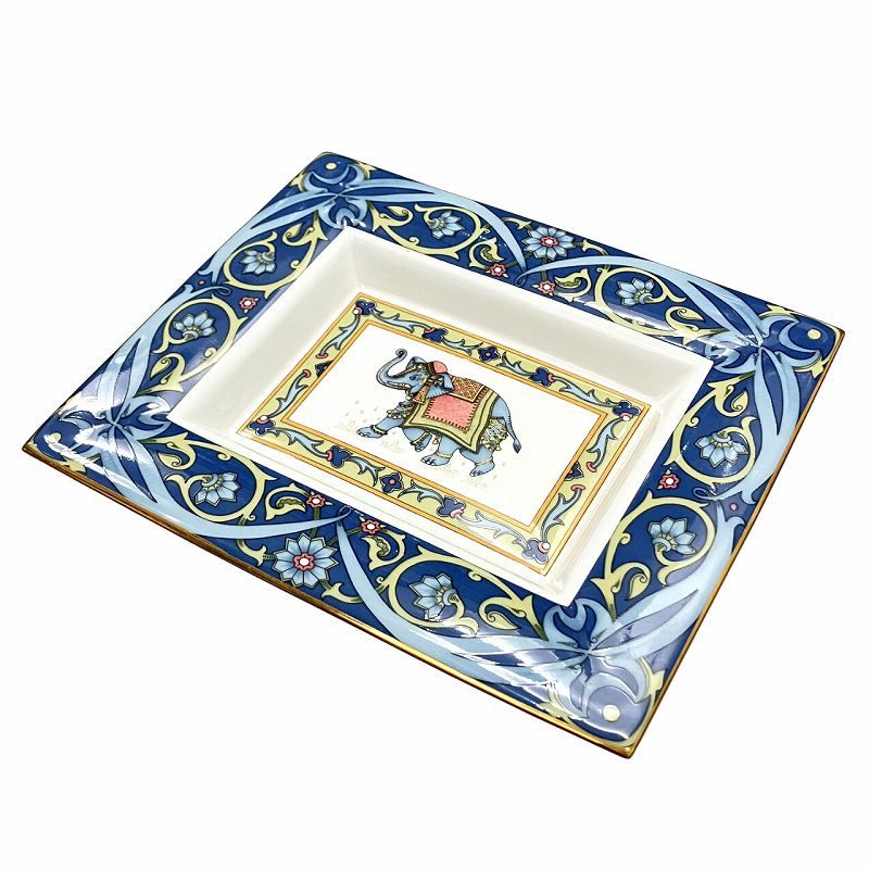 ウェッジウッド WEDGWOOD 廃番 希少 Blue Elephant ブルーエレファント