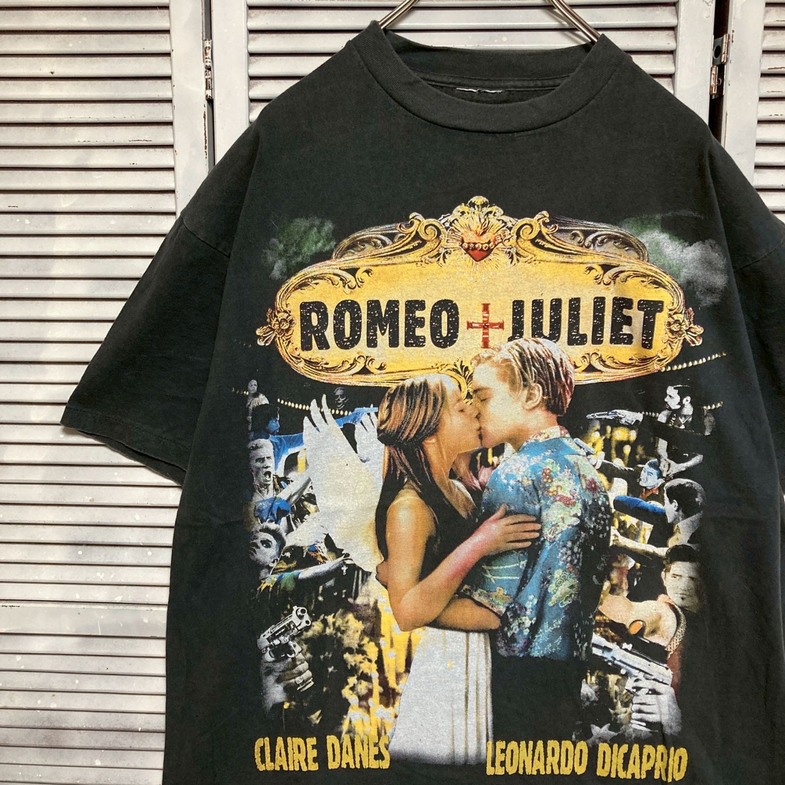 mm] BFTL ムービー Tシャツ 古着 黒 ロミオとジュリエット