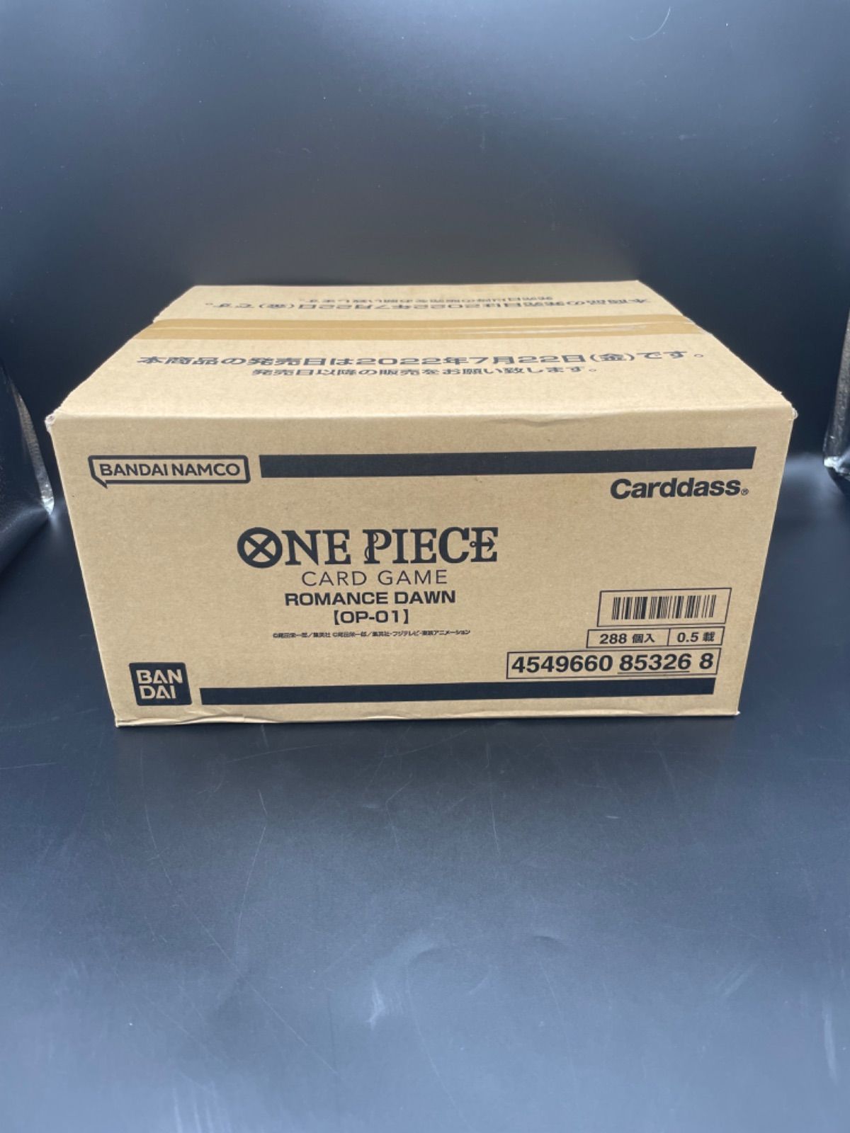 ONE PIECE カードゲーム ロマンスドーン OP-01 未開封カートン ONE PIECE カードゲーム ロマンスドーン OP-01 未開封カートン