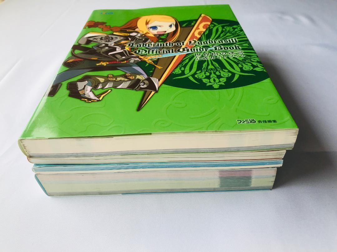 世界樹の迷宮 1 2 3 公式ベーシック マスターズガイド 攻略本セット DS 世界樹の迷宮 1 2 3 I II III 公式ベーシック マスターズガイド