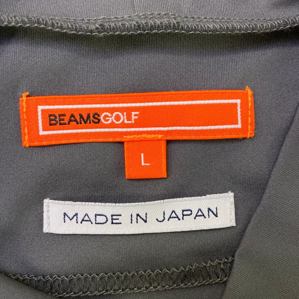サイズ：L BEAMS GOLF ビームスゴルフ ハイネック 半袖Tシャツ