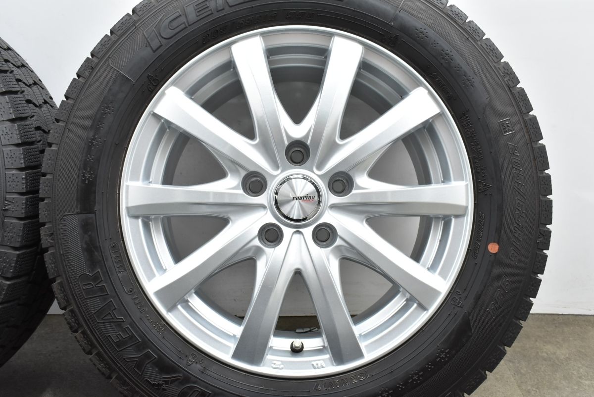美品 バリ溝】Weds ラブリオン 16in 6.5J +47 114.3 グッドイヤー