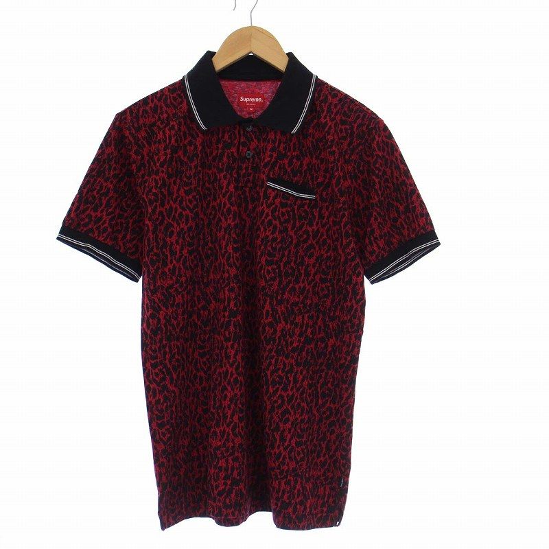 シュプリーム SUPREME 13SS Leopard Polo レオパード ポロシャツ 半袖 