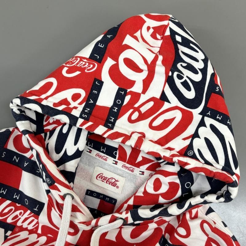 TOMMY JEANS トミー ジーンズ パーカー 長袖 Coca-Cola コカコーラ