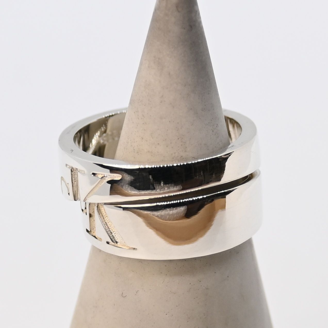 研磨済】Calvin Klein シルバー リング 2つセット 13号 8.5号 925