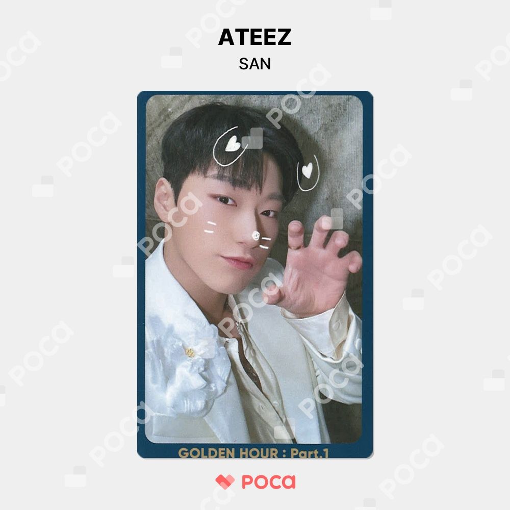 ATEEZ 公開放送 サノク トレカ サン san ATEEZ Ice On My Teeth サノク トレカ サン - メルカリ