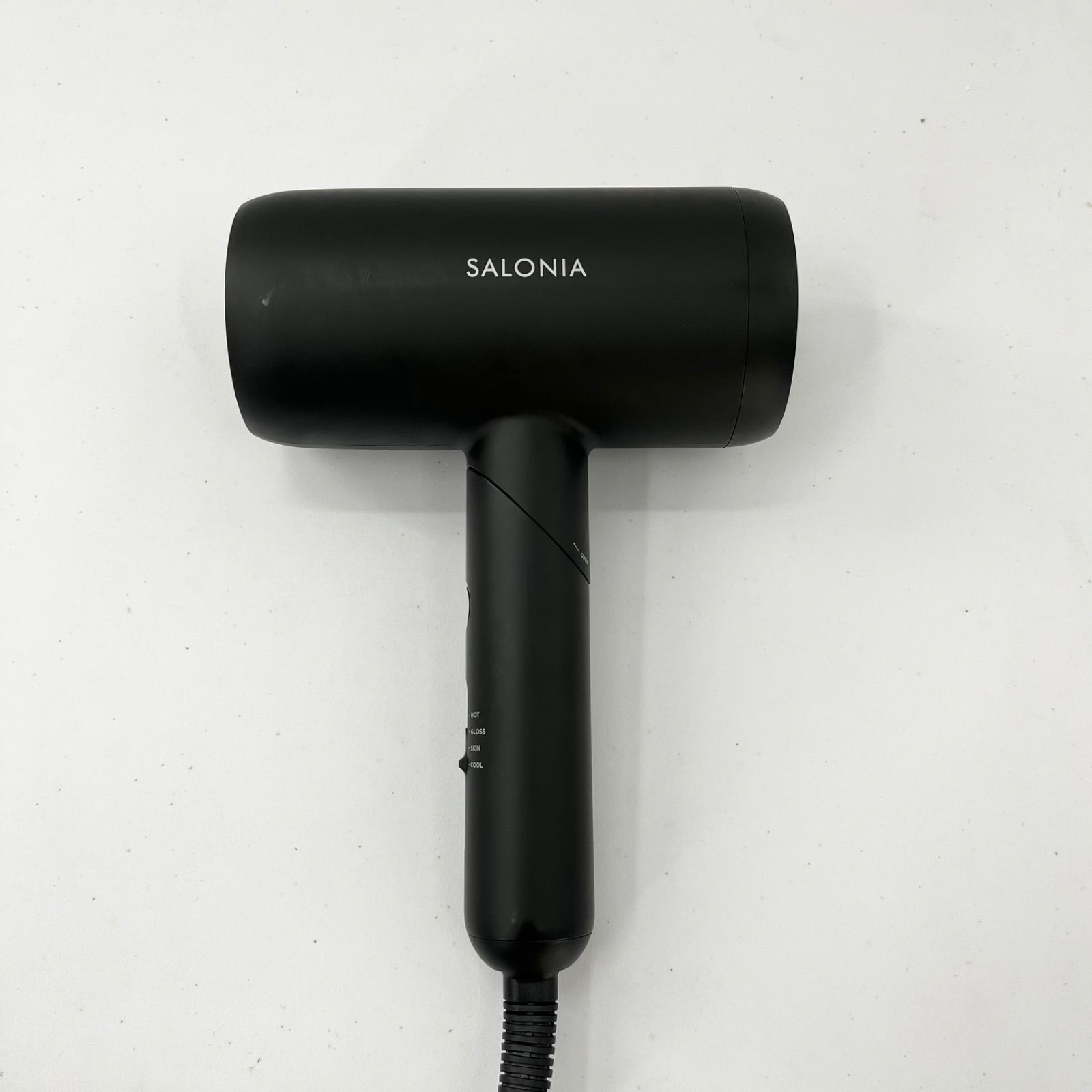 サロニア　ドライヤー　SAL23209BK 新品 送料無料】SALONIA(サロニア) スムースシャインドライヤー ◇