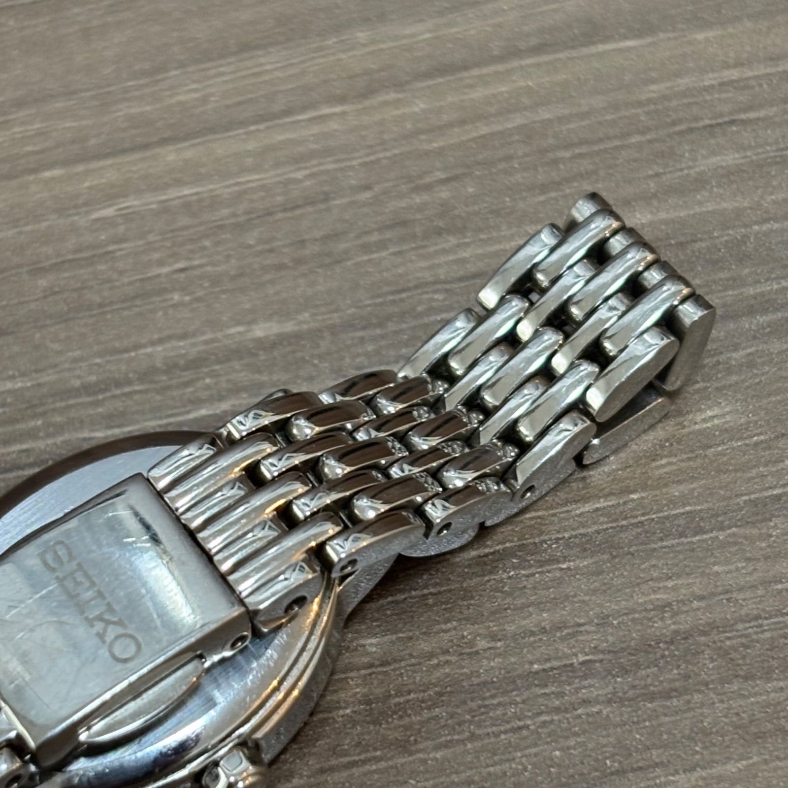 ☆SEIKO セイコー エクセリーヌ 腕時計 ダイヤ 10P ソーラー時計