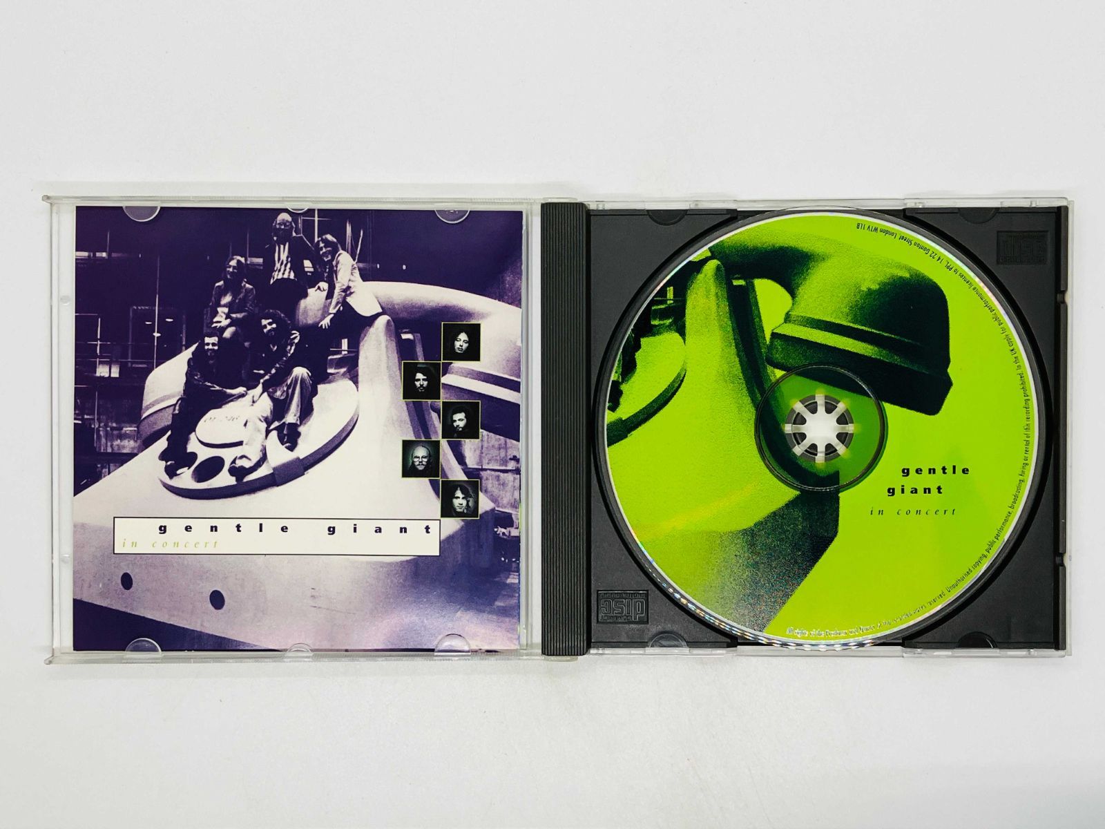 CD gentle giant in concert / ジェントル・ジャイアント イン