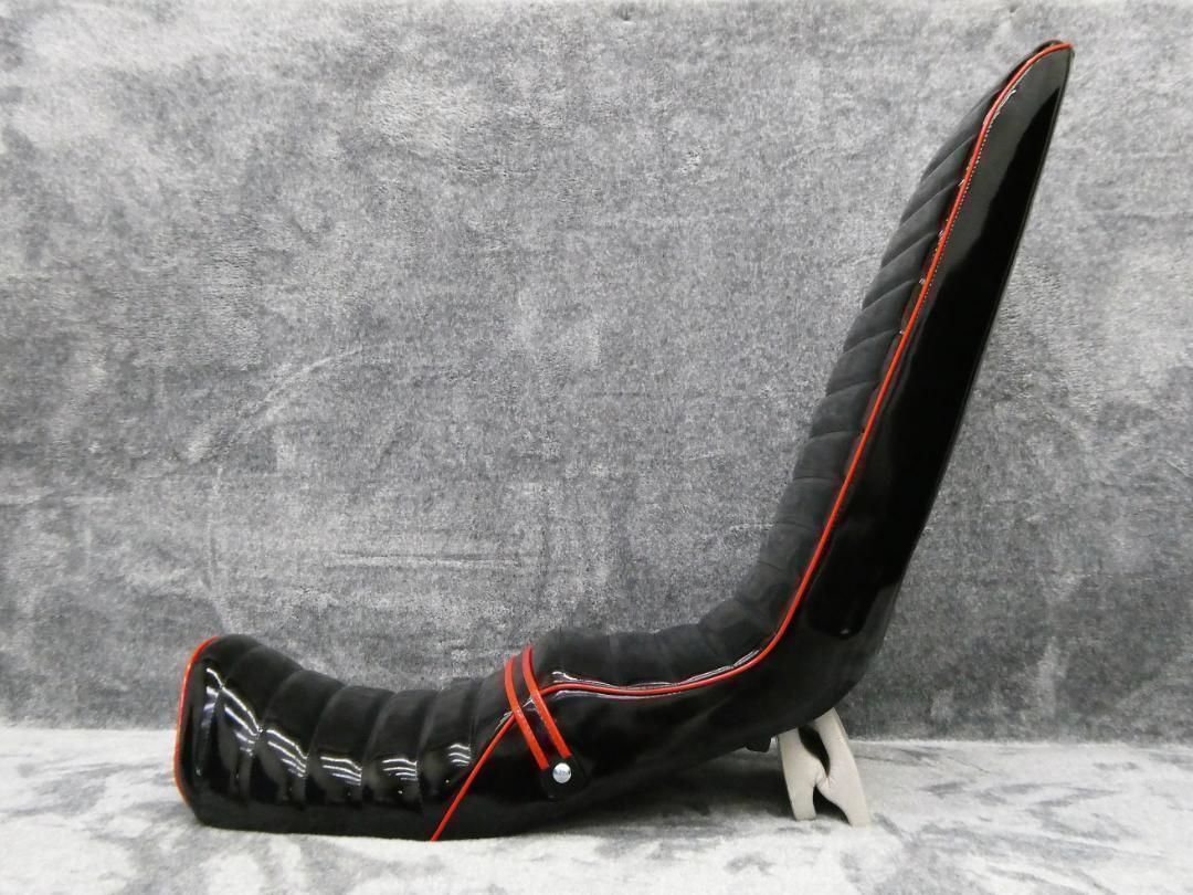 XJR400 前期 黒赤 エナ 60cm 三段シート/補強入り