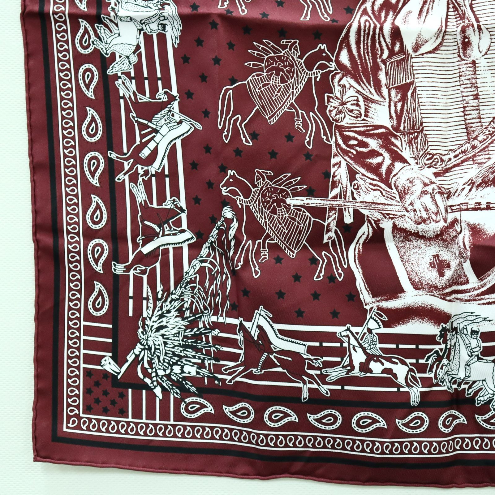 HERMES カレ40 Pani La Shar Pawnee パウニー族の首長 - メルカリ