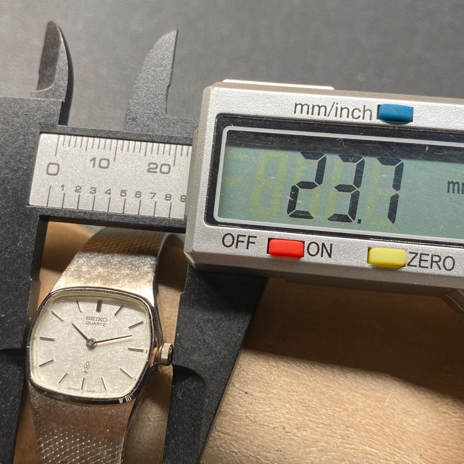 セイコー seiko 43-3120 腕時計 スクエア レディース アナログ