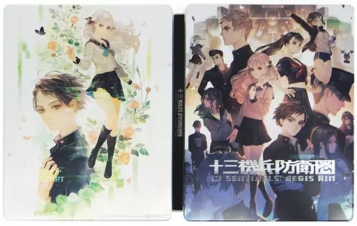 十三機兵防衛圏 ゲオ特典スチールブック 雑貨 キービジュアル スチールブック 「PS4ソフト 十三機兵防衛圏