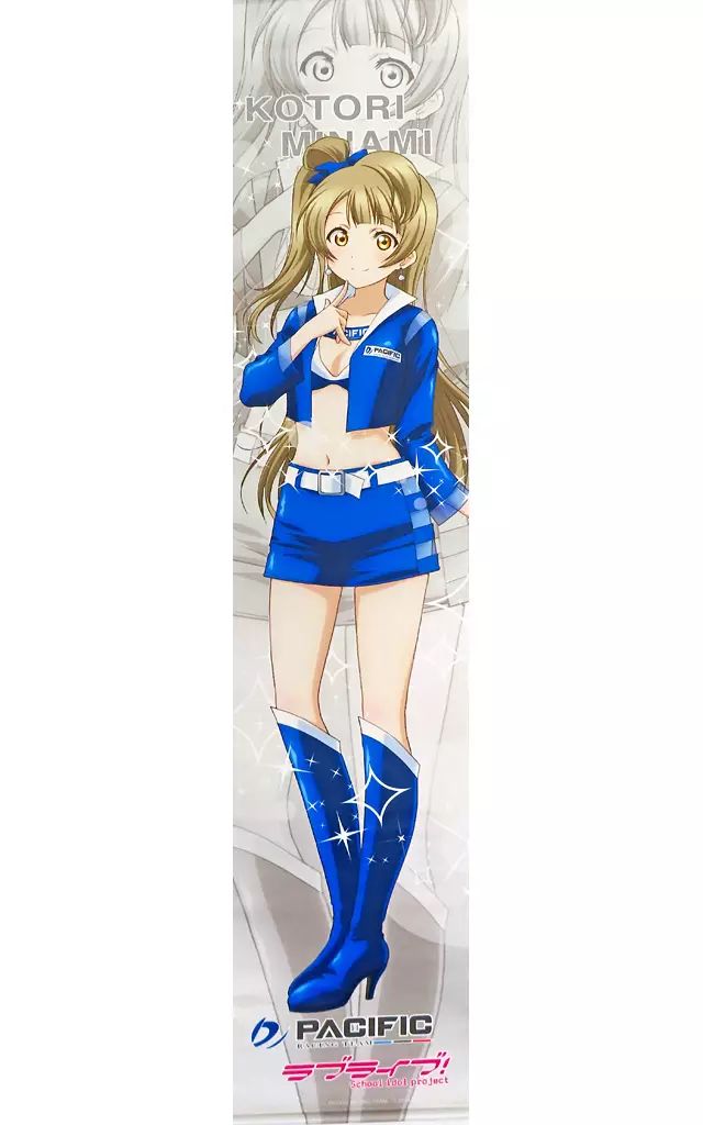 中古】タペストリー 南ことり タペストリー 「PACIFIC RACING TEAM