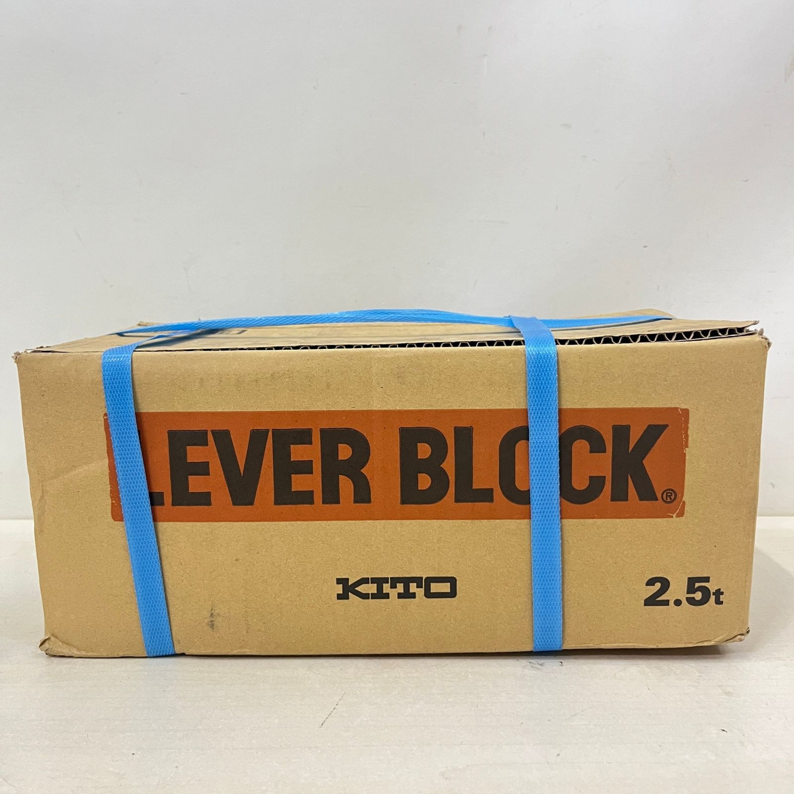 新品・未開封品】KITO レバーブロック LB025 定格荷重2.5t 揚程1.5m  