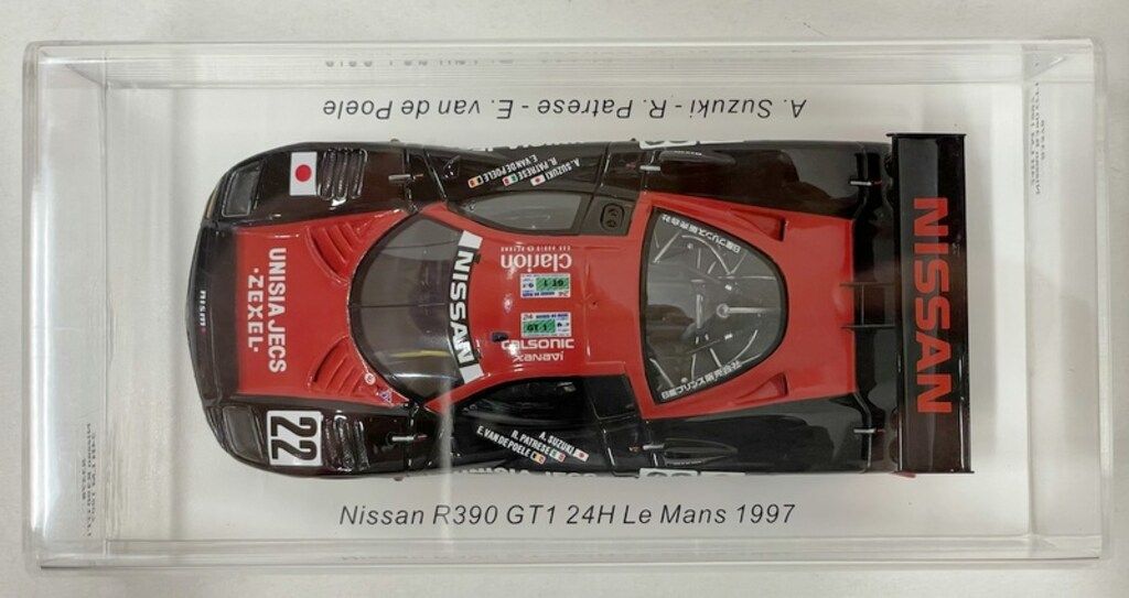 Spark model 1/43 Nissan R390 GT1 No.22 24H Le Mans 1997 A.Suzuki