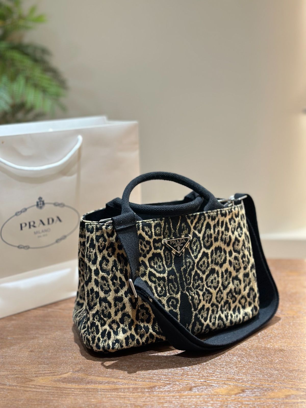 今日 Leopard Print 豹紋 ショッピングバッグ 在庫 価格です -MM輸入-MM輸入2