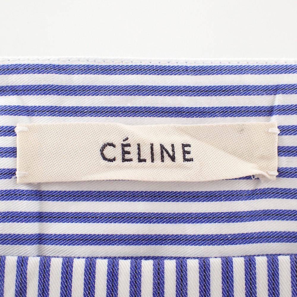 10万円程度celine セリーヌ　フィービー期のボートネックストライプシャツ