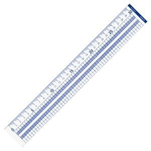 （まとめ） コクヨ 方眼直線定規 30cm CL-RG30 1個 【×20セット