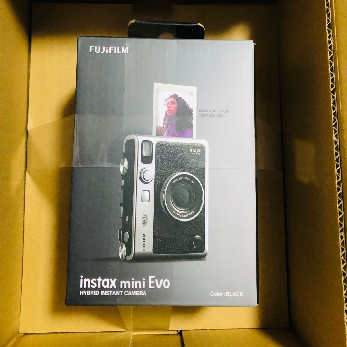 富士フイルム INSTAX MINI EVO BLACK 新品未使用 - メルカリ
