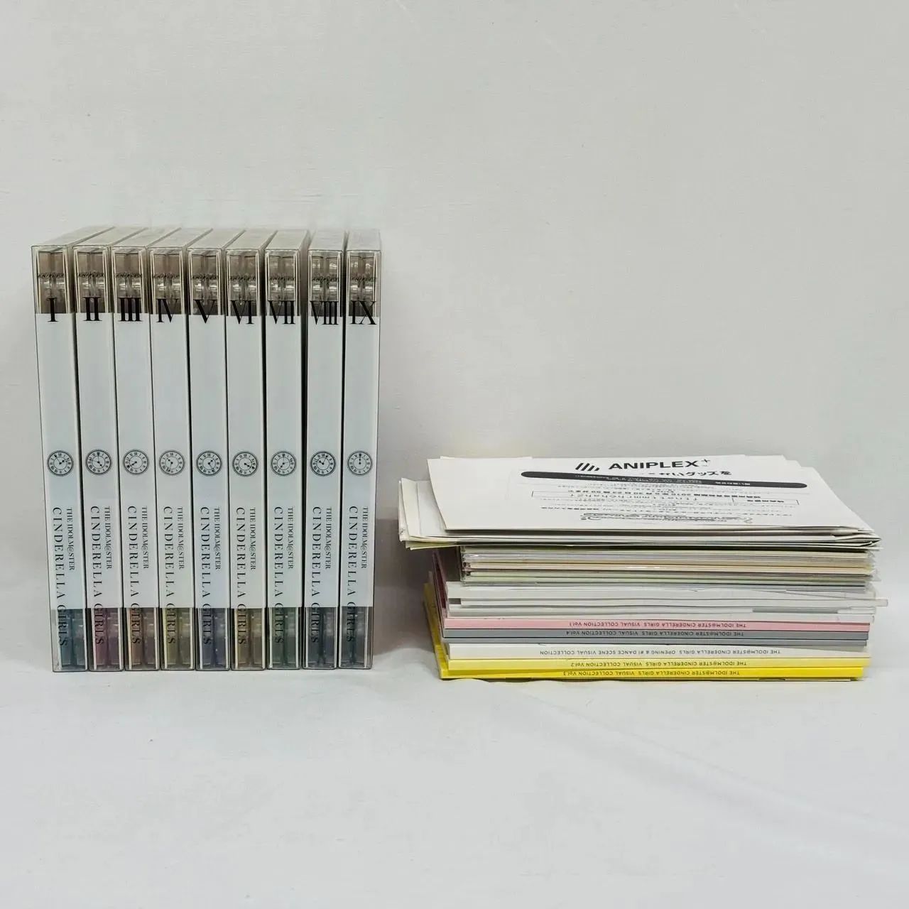 アイドルマスター シンデレラガールズ 限定版 全9巻セット アイドルマスター シンデレラガールズ 限定版 全9巻セット アイドル