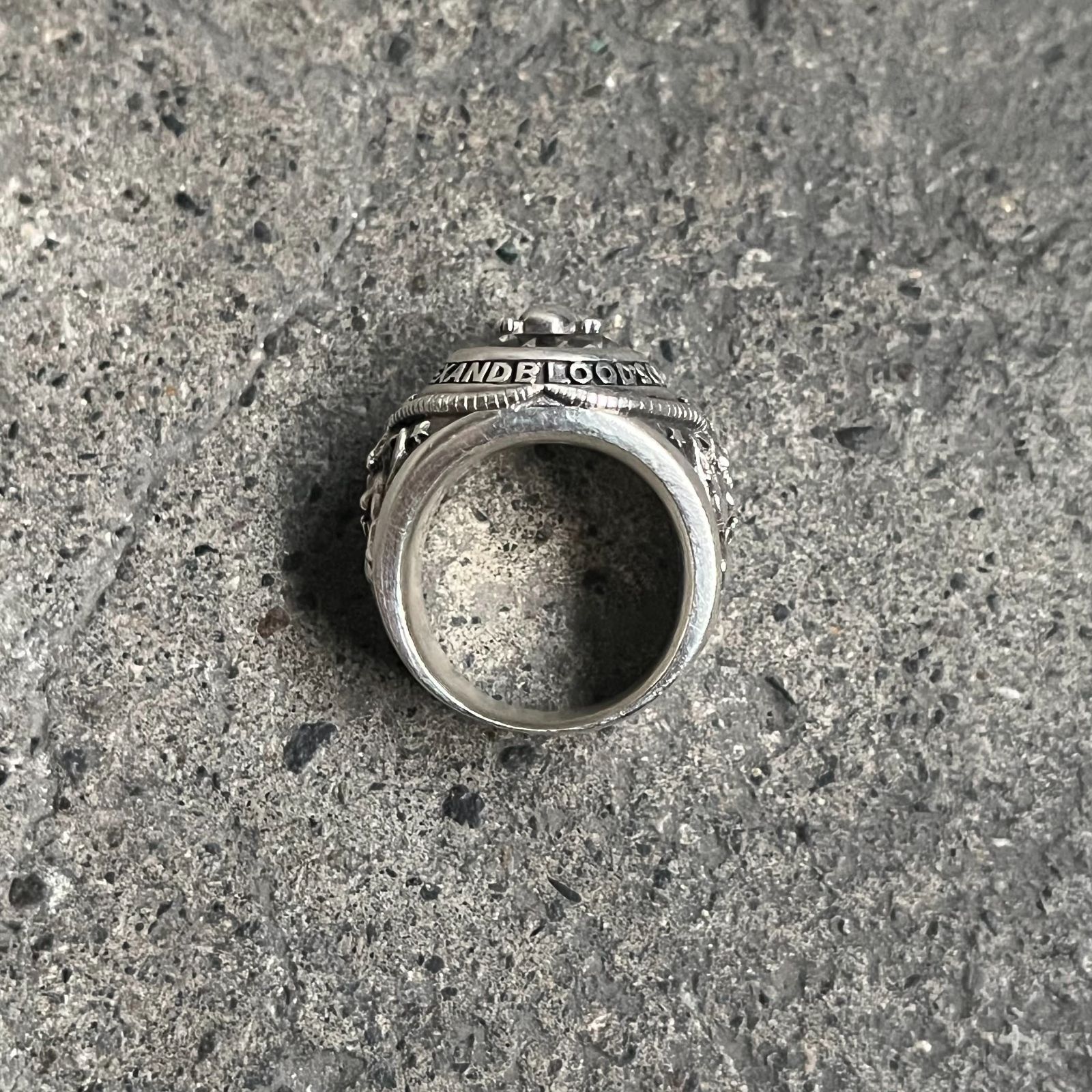 Justin Davis × VAMPS カレッジリング QUARTZ 13号 silver925