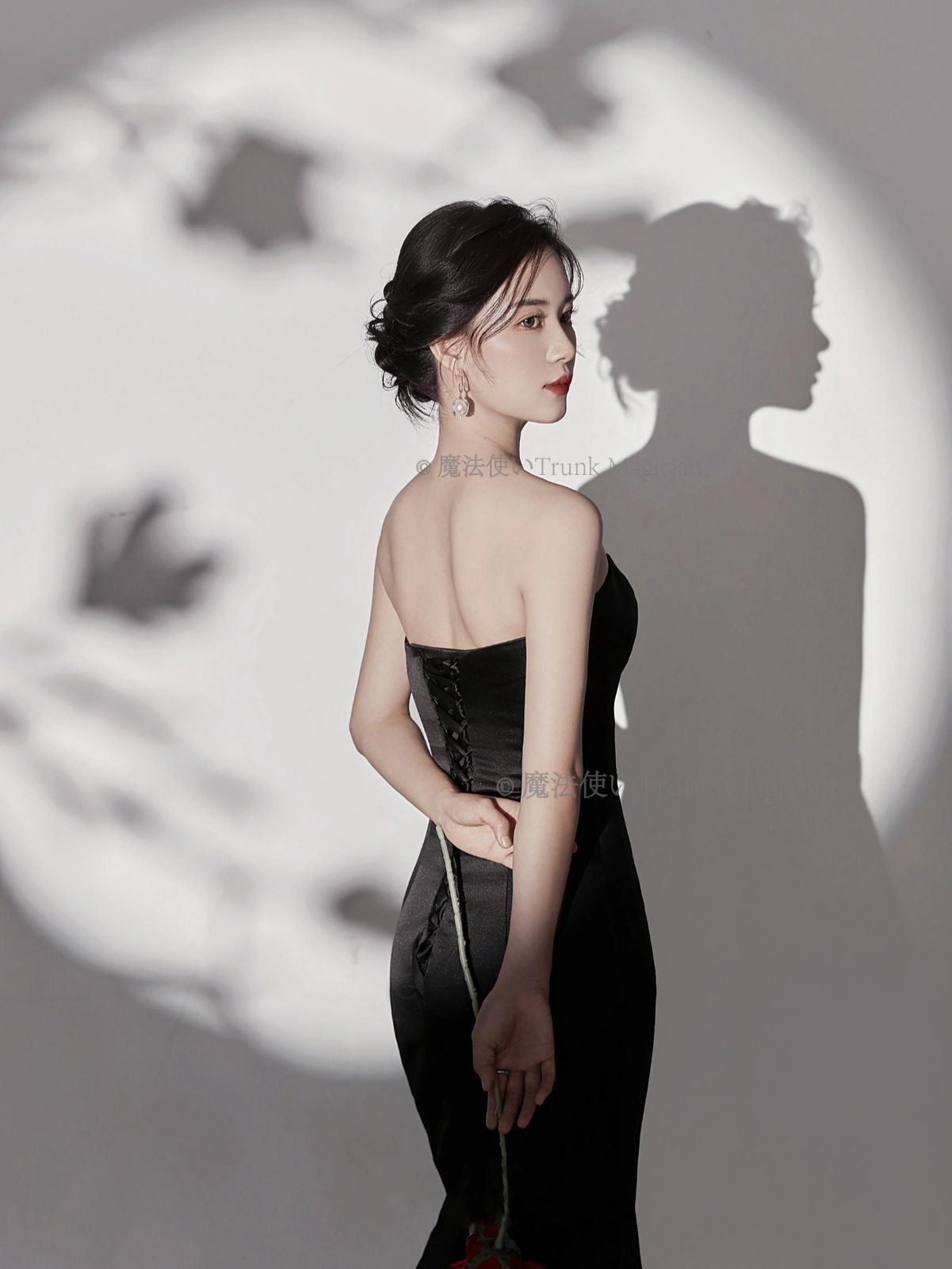 サテン 結婚式 ドレス ベアトップ ウェディング CCVZ1026P021