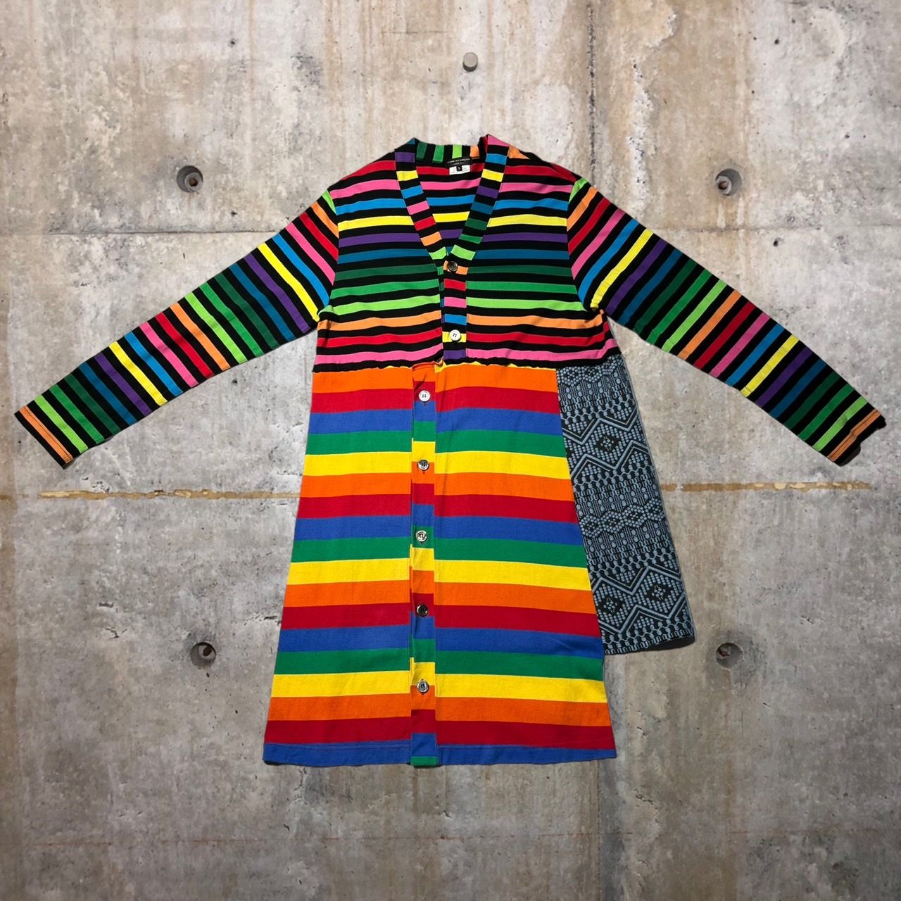 コムデギャルソンオムプリュス 20AW カラーレジスタンス期 袖切替シャツ コムデギャルソンオムプリュス 20AW カラーレジスタンス期 袖切替シャツ