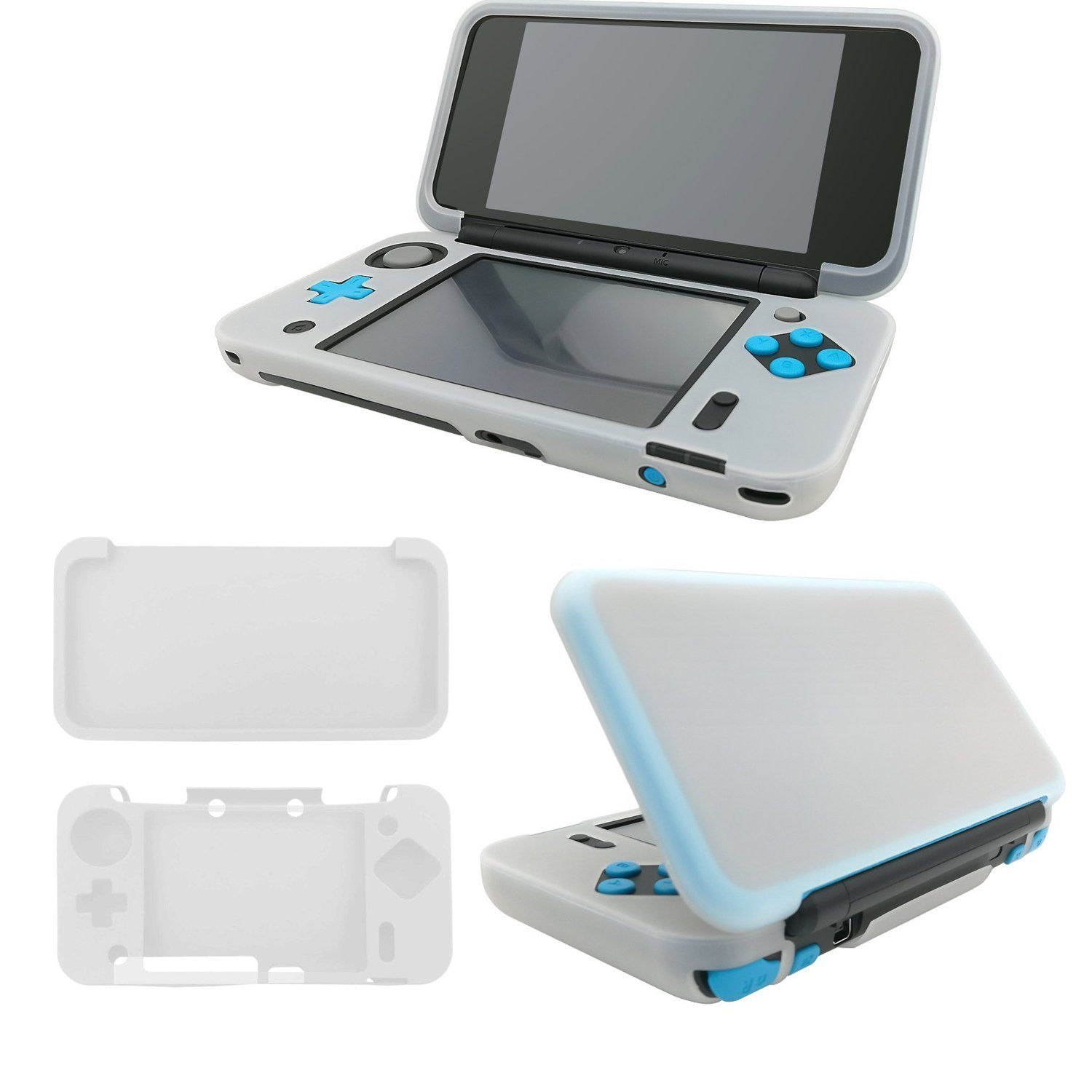 新着商品】LL対応 シリコン保護カバー Newニンテンドー2DS 衝撃吸収 