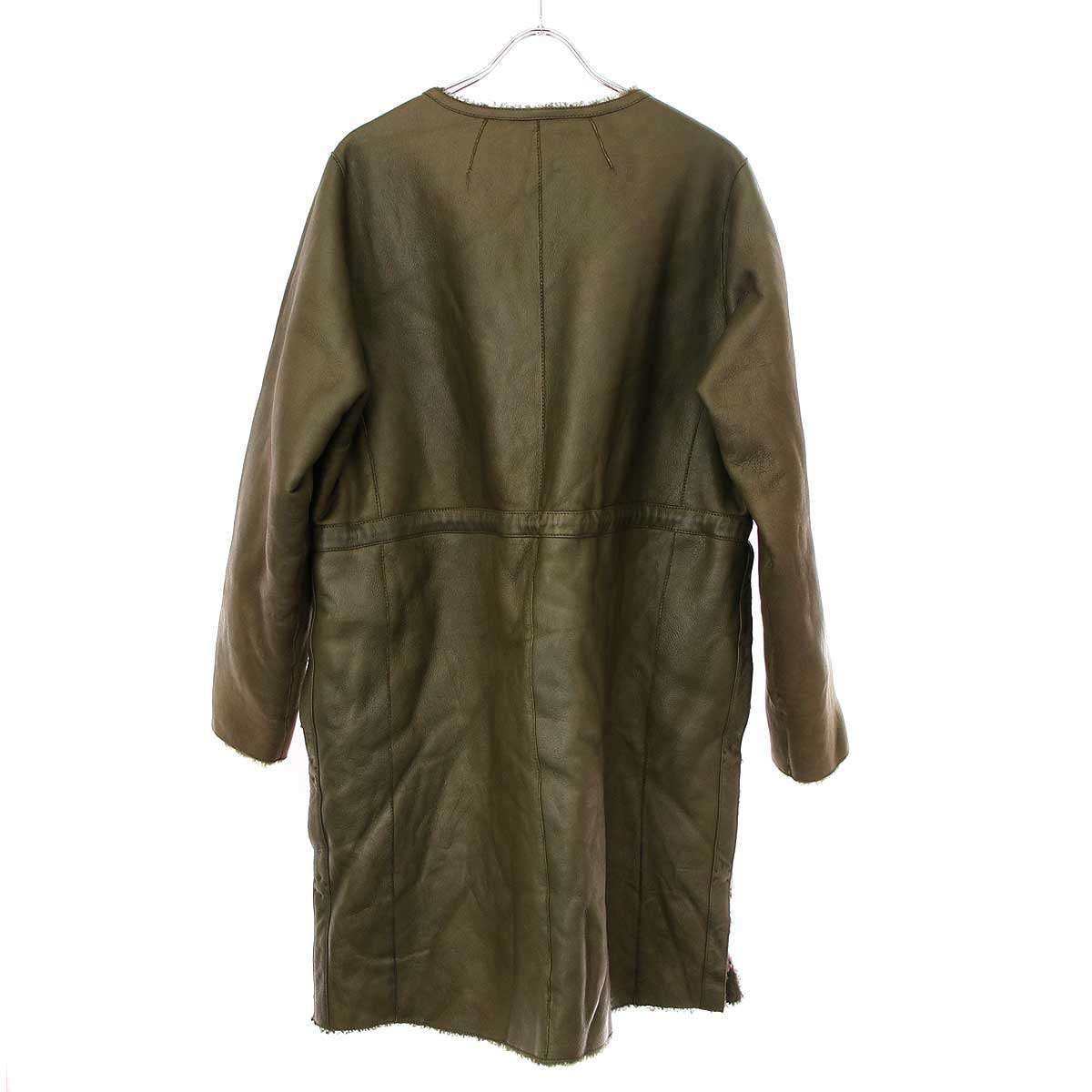 イヴサロモン⭐︎カーキ色のムートンコート 【公式通販】