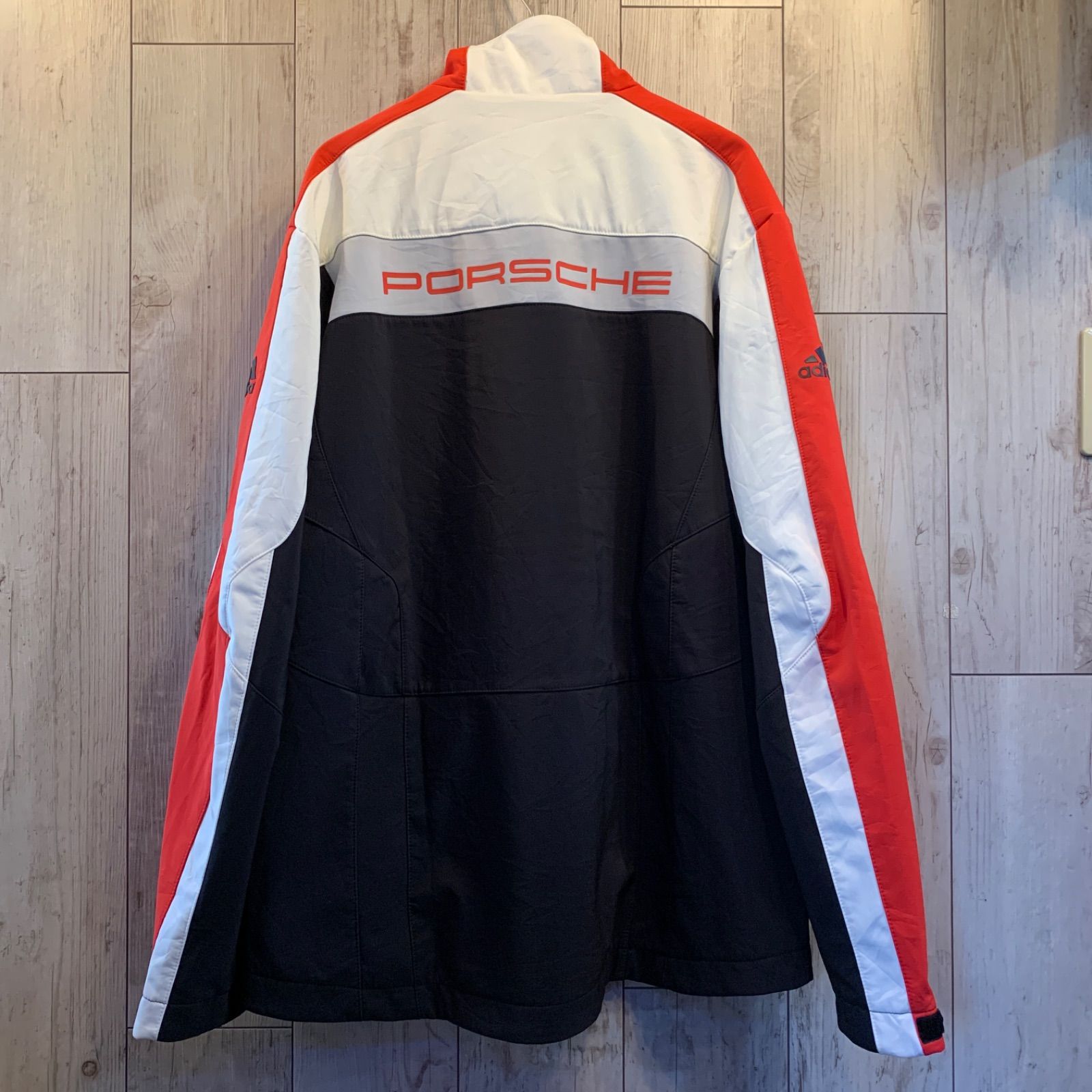 非売品】 adidas porsche carrera cup スタッフジャンパー ジャケット ポルシェ カレラ カレラカップ 911 MOBIL1  MICHELIN イタリア ITALY ITALIA スポーツカーレース モータースポーツ【メンズ4XO】 - メルカリ