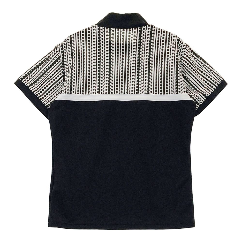 サイズ：L AND PER SE アンパスィ ; 半袖ハイネックTシャツ  ブラック系 [240101501217] ゴルフウェア レディース ストスト サイズ：L AND PER SE アンパスィ ; 半袖ハイネックTシャツ